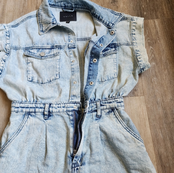 BLANK NYC DENIM ROMPER - Picture 11 of 14